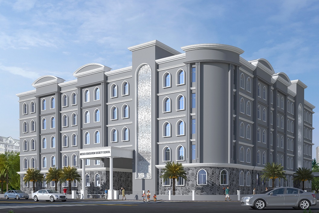 Elevation of New School Project